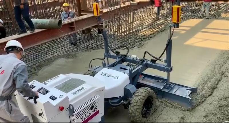 YZ28-4S beton szintű gépek nyári kivitelezési szempontjai